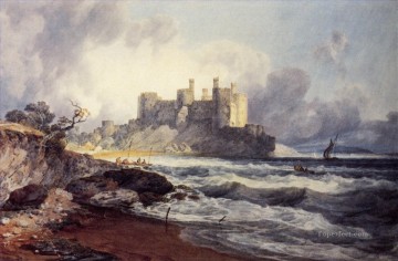 Turner Painting - Castillo de Conway Turner romántico